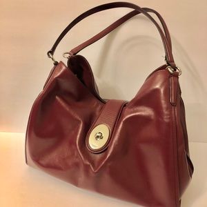 Coach hobo- Burgundy